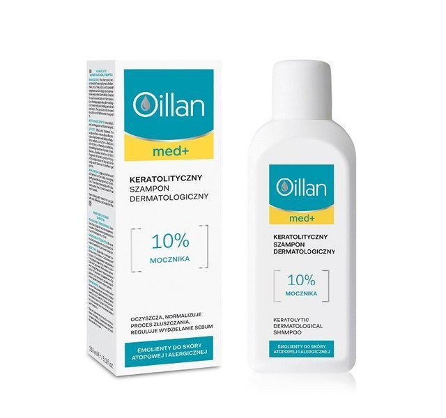 oillan med keratolityczny szampon dermatologiczny 150 ml