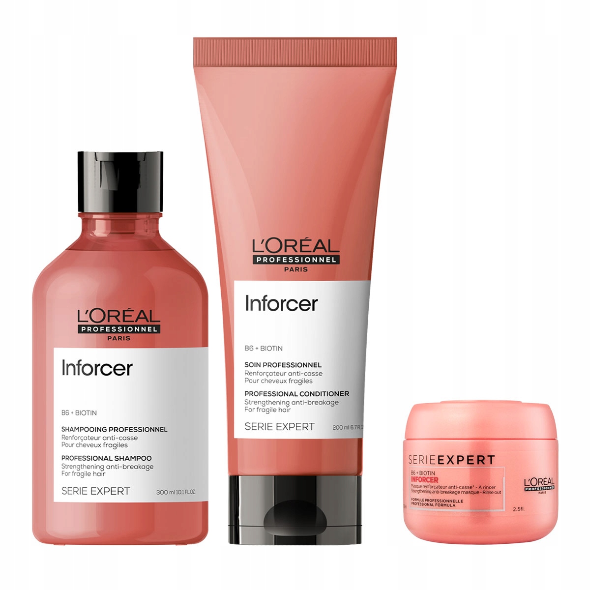 loreal inforcer szampon do włosów osłabionych i łamliwych