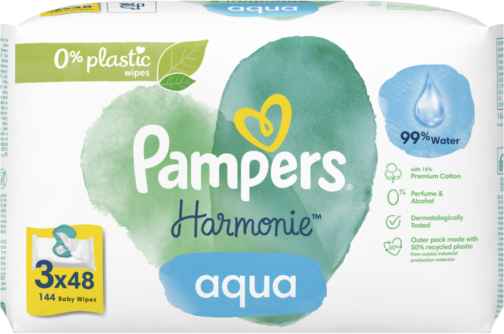 pampers chusteczki nawilżające aqua pure rossman