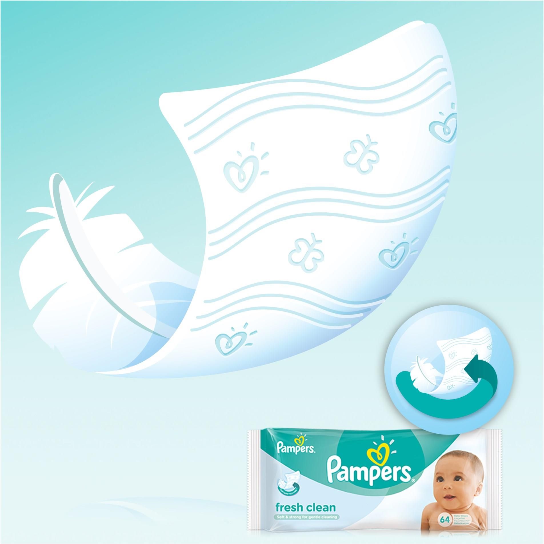 chusteczki pampers 12x64