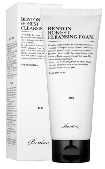 benton łagodna pianka do mycia twarzy honest cleansing foam