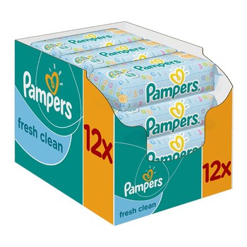 chusteczki pampers 12x64