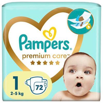 ieluszki pampers premium care rozmiar 1 2-5kg 22 szt