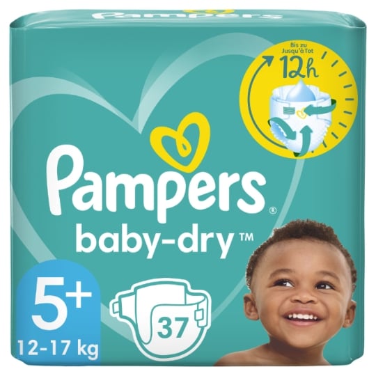 carrefour pampers baby dry taille 5