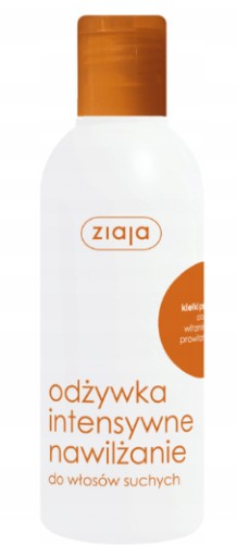 ziaja intensywne nawilżanie kiełki pszenicy 200ml odżywka do włosów nawilżająca