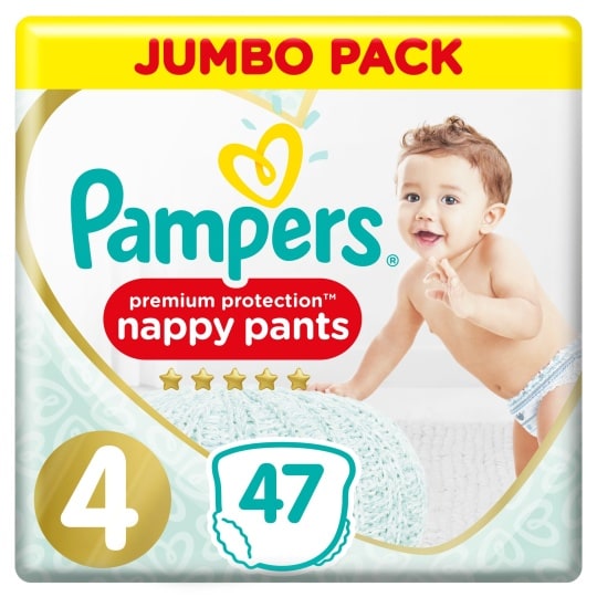 pampers premium care pants 4 tesco