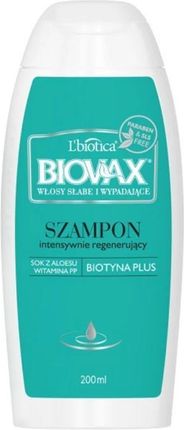 biovax szampon intensywnie regenerujący vit pp i aloe vera