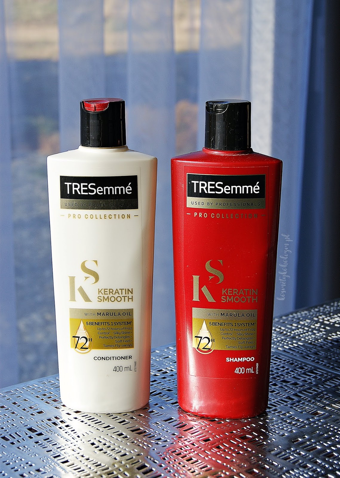 tresemmé keratin smooth odżywka do włosów z olejem arganowym