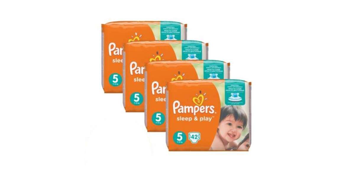 pampers sleep and play 5 168