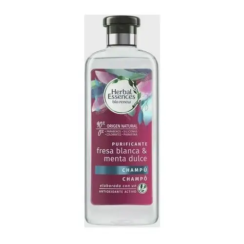 herbal essences szampon do włosów clean white strawberry sweetmint