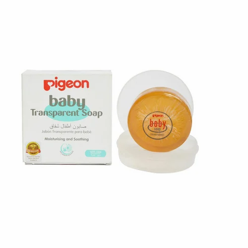 Pigeon transparent soap