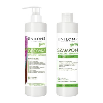 enilome healthy beauty green szampon regeneracja i odbudowa