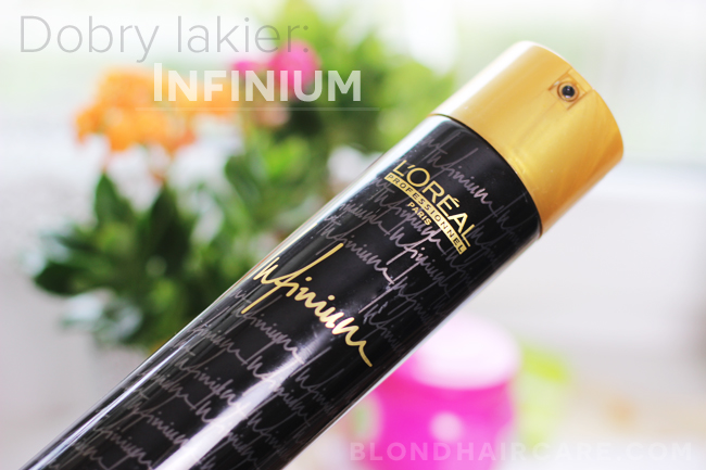 lakier do włosów loreal infinium opinie