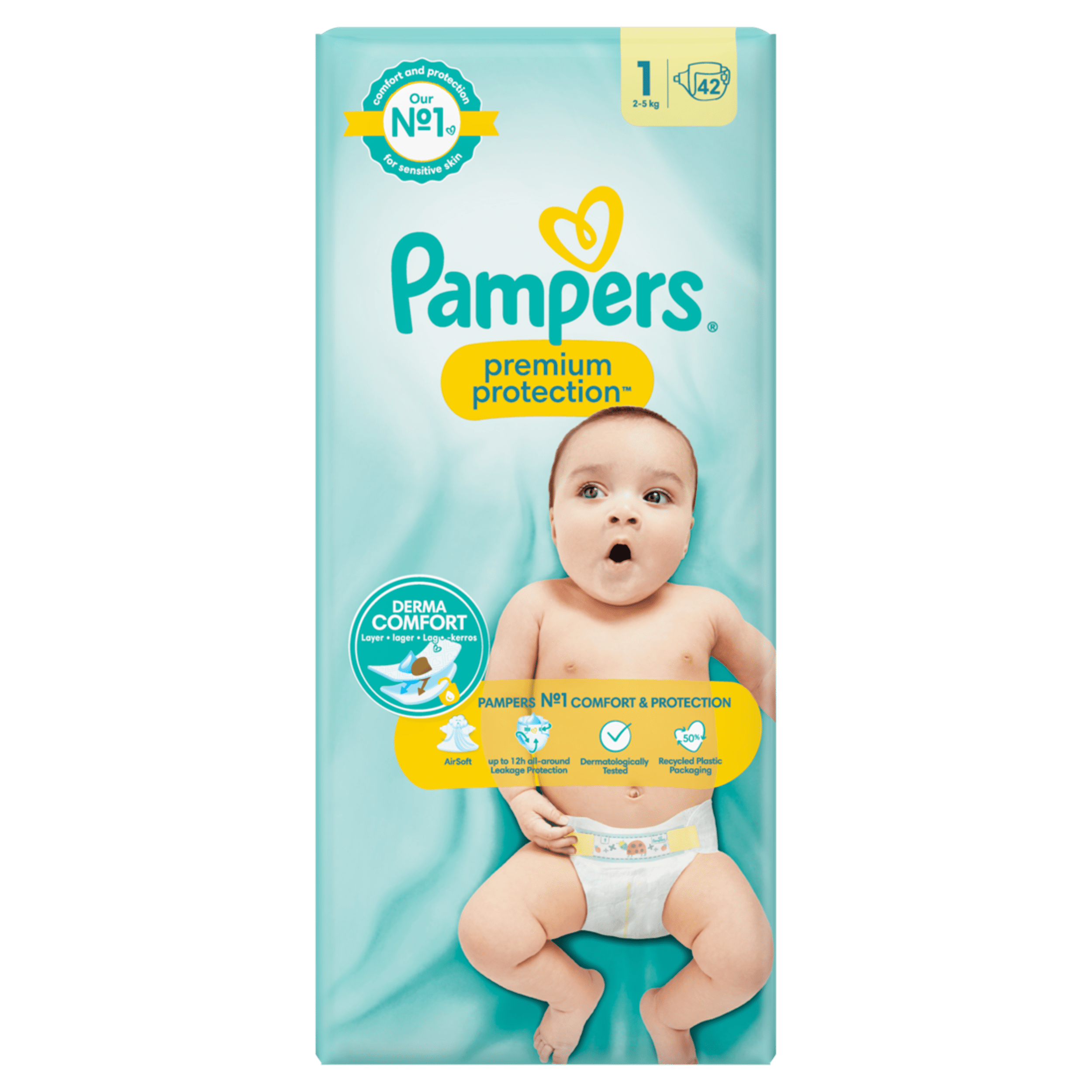 pampers 1 42 szt