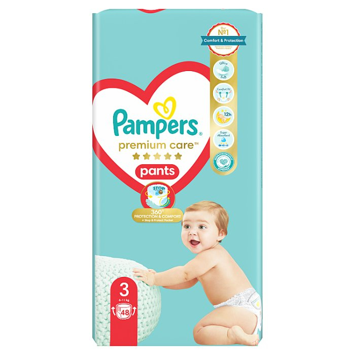 pieluchy pampers 3 premium care