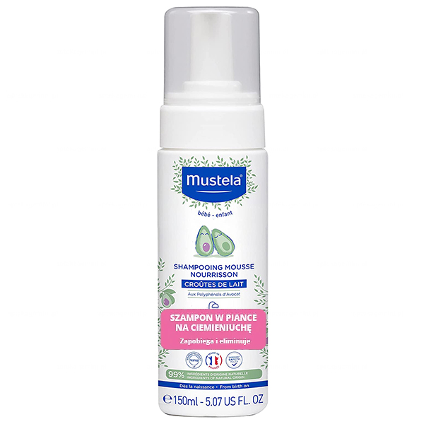 mustela bebe enfant szampon w piance 150ml