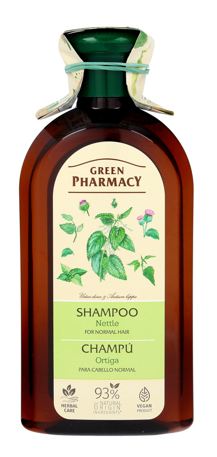 green pharmacy hair therapy szampon włosy suche