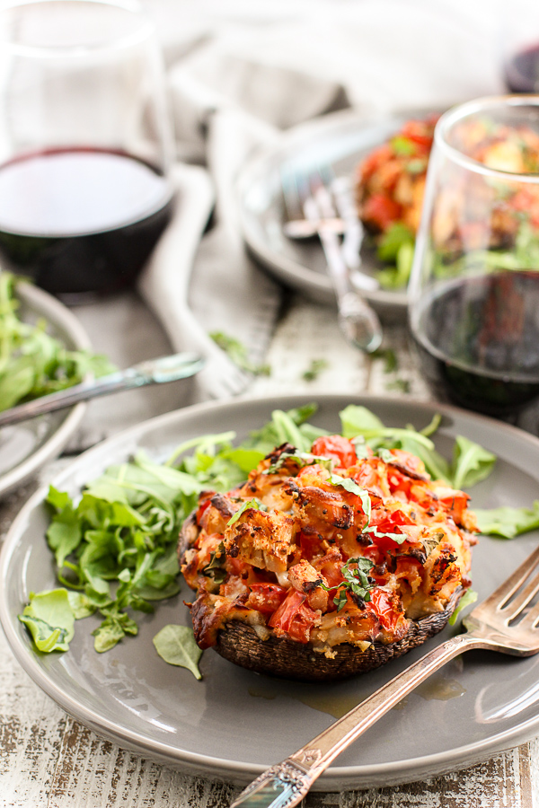 pampered chef stuffed portobello mushrooms