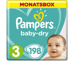 pampers 3 babydry 68