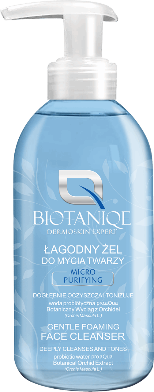 łagodny żel do mycia twarzy