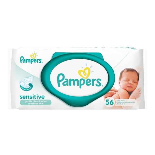 chusteczki dla niemowląt pampers sensitive