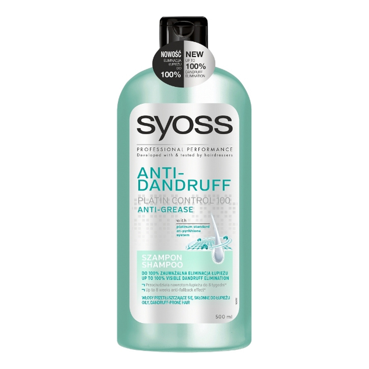 schwarzkopf syoss antidandruff szampon do włosów anti grease opinie