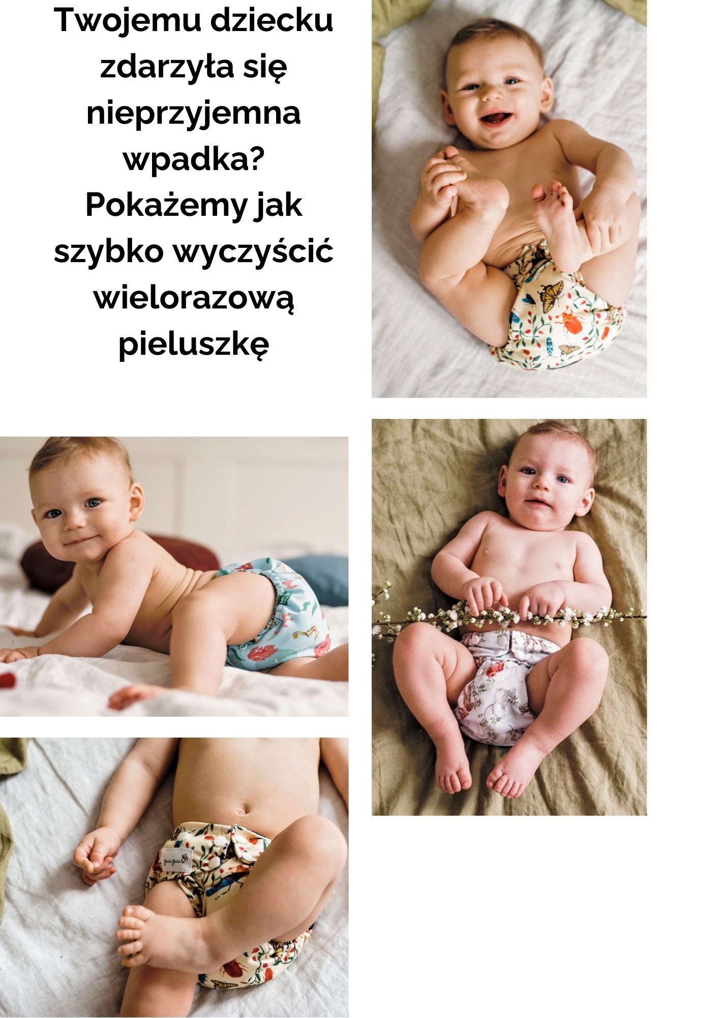 bibułki bambusowe na pieluchy wielorazowych