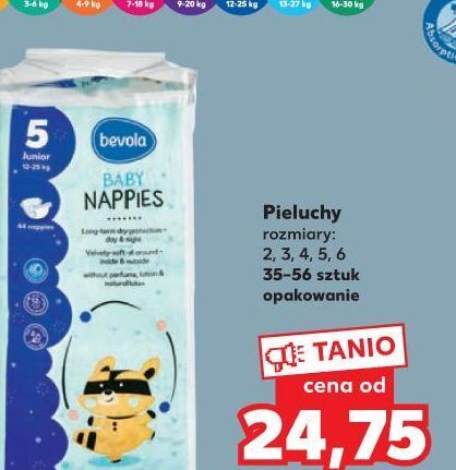 pieluchy kaufland junior xl