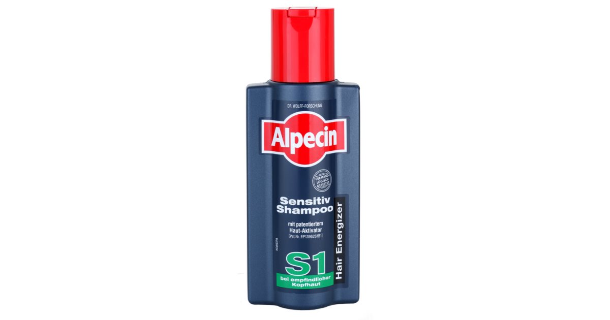 alpecin hair energizer szampon sensitive s1 do wrażliwej skóry głowy