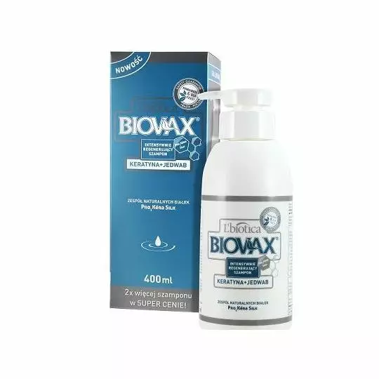 biovax szampon z keratyna