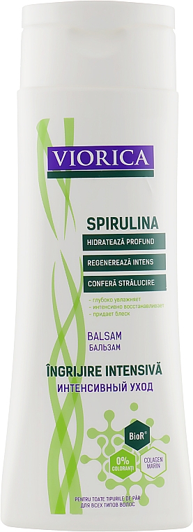 odżywka do włosów ze spiruliny