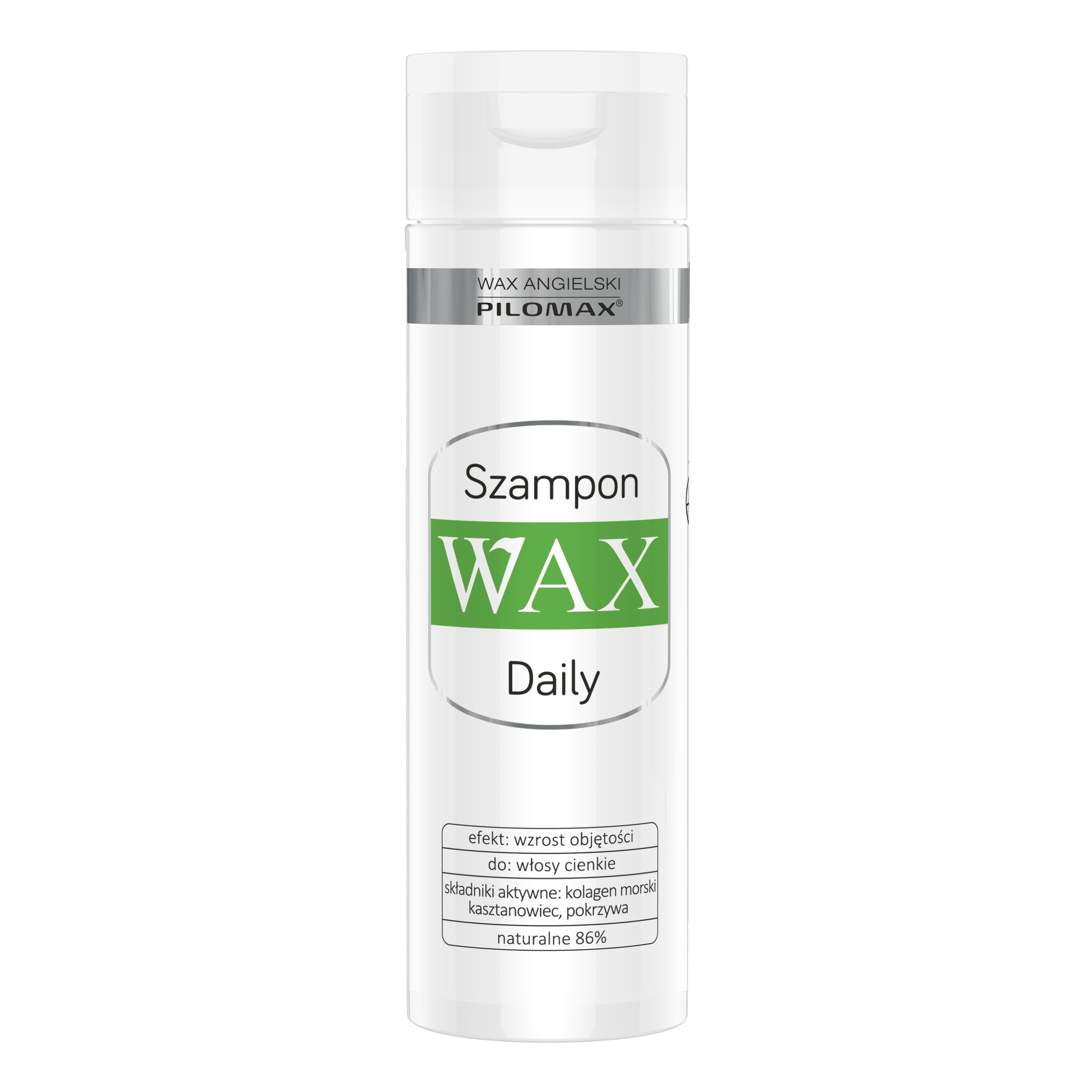 szampon do codziennej pielęgnacji do włosów przetłuszczających się wax daily