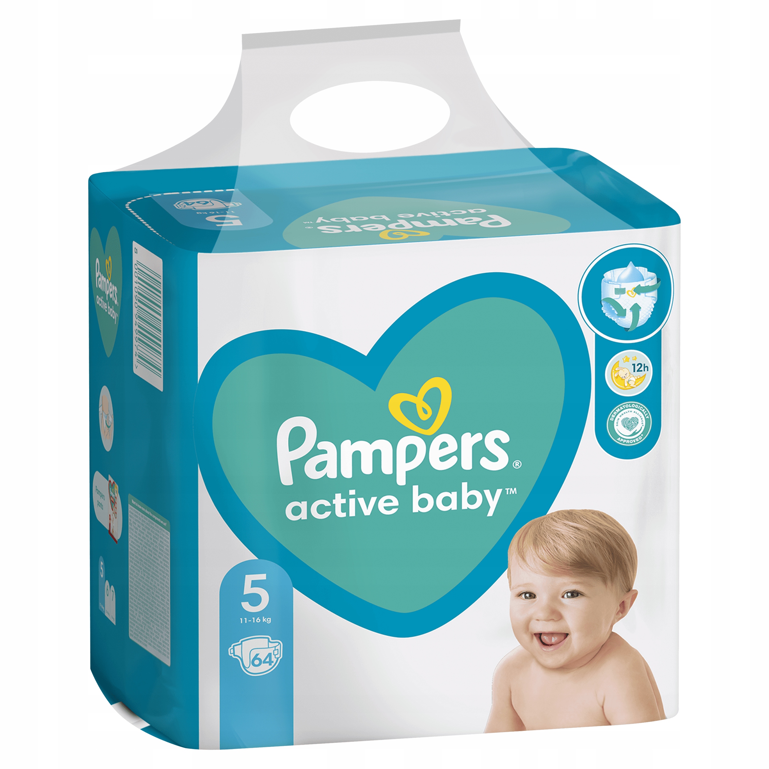 pampers active baby 5 pomaranczowe