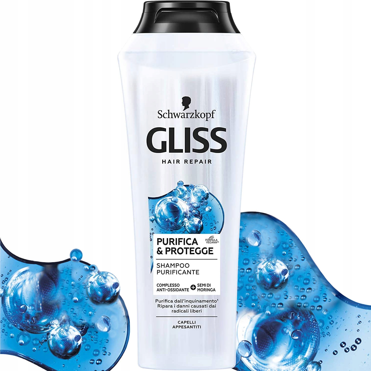 gliss kur hair repair szampon matowe łamliwe skłądniki