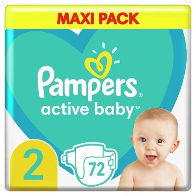 pampers active baby 2 cena