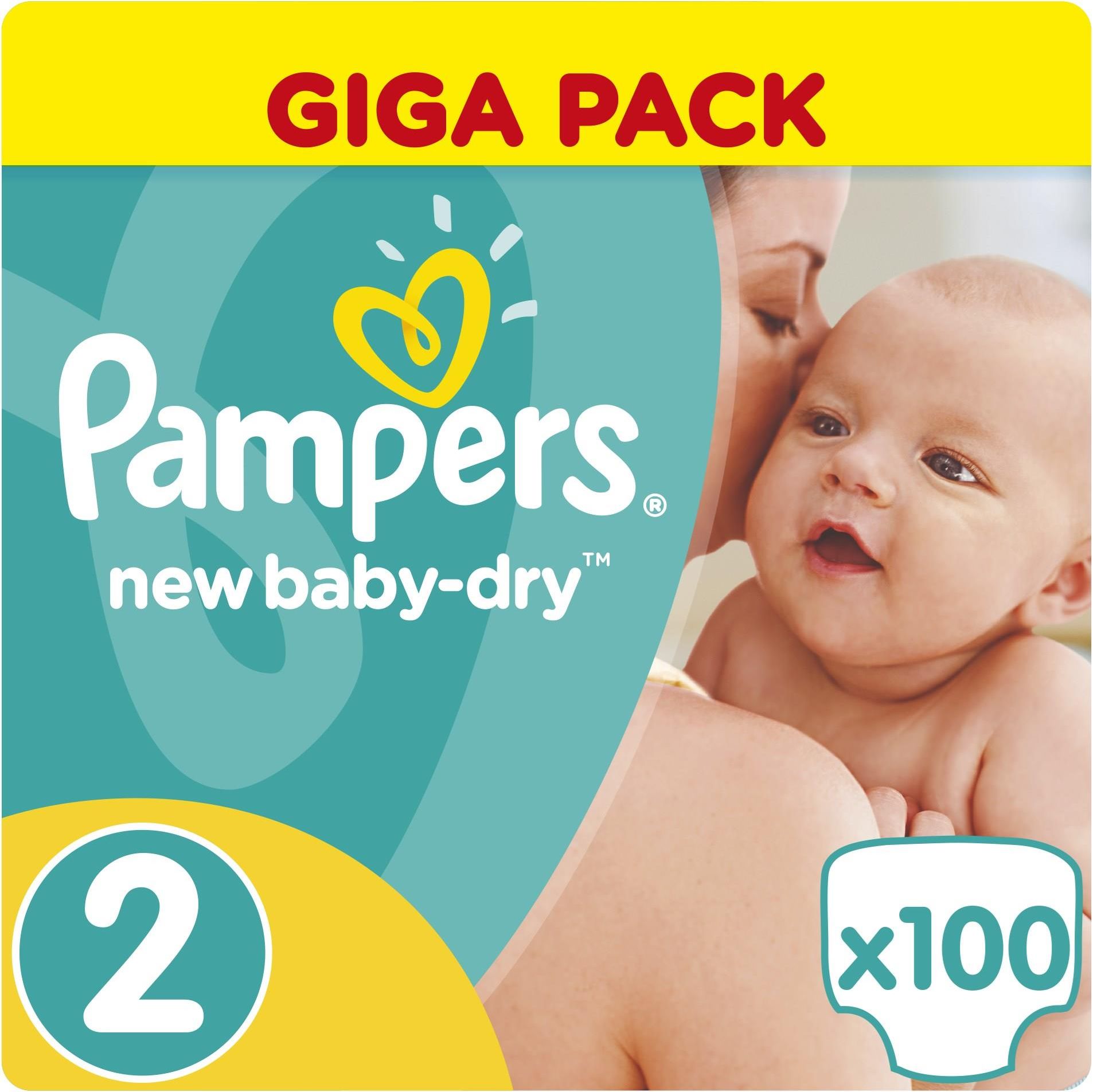 pampers new baby dry pępek