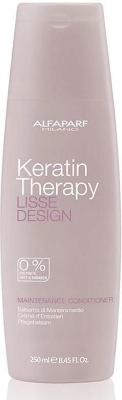 alfaparf lisse design keratin therapy odżywka do włosów