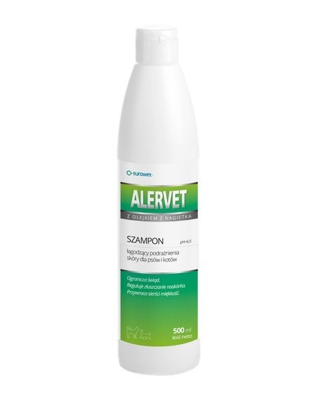 alervet szampon łagodzący podrażnienia 500ml