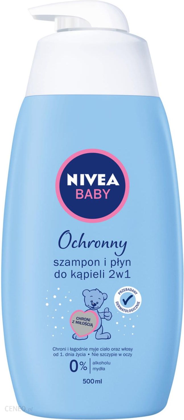 nivea baby ochronny szampon i plyn do kapieli