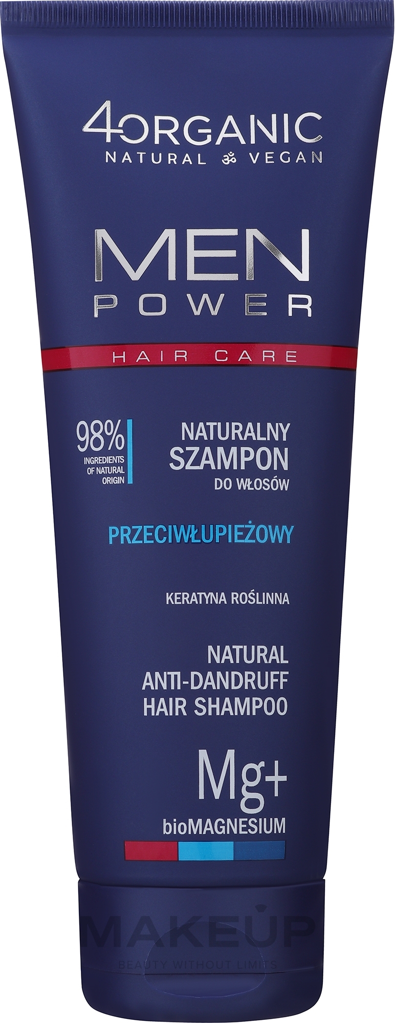 nautral shampoo anti-dandruff szampon do włosów przeciwłupieżowy 250ml