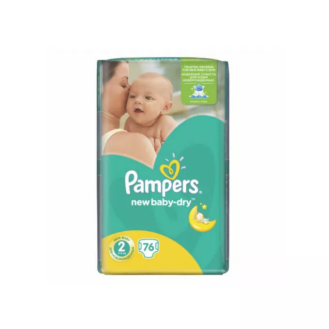 pampers new baby-dry pieluchy 2 mini 3-6 kg