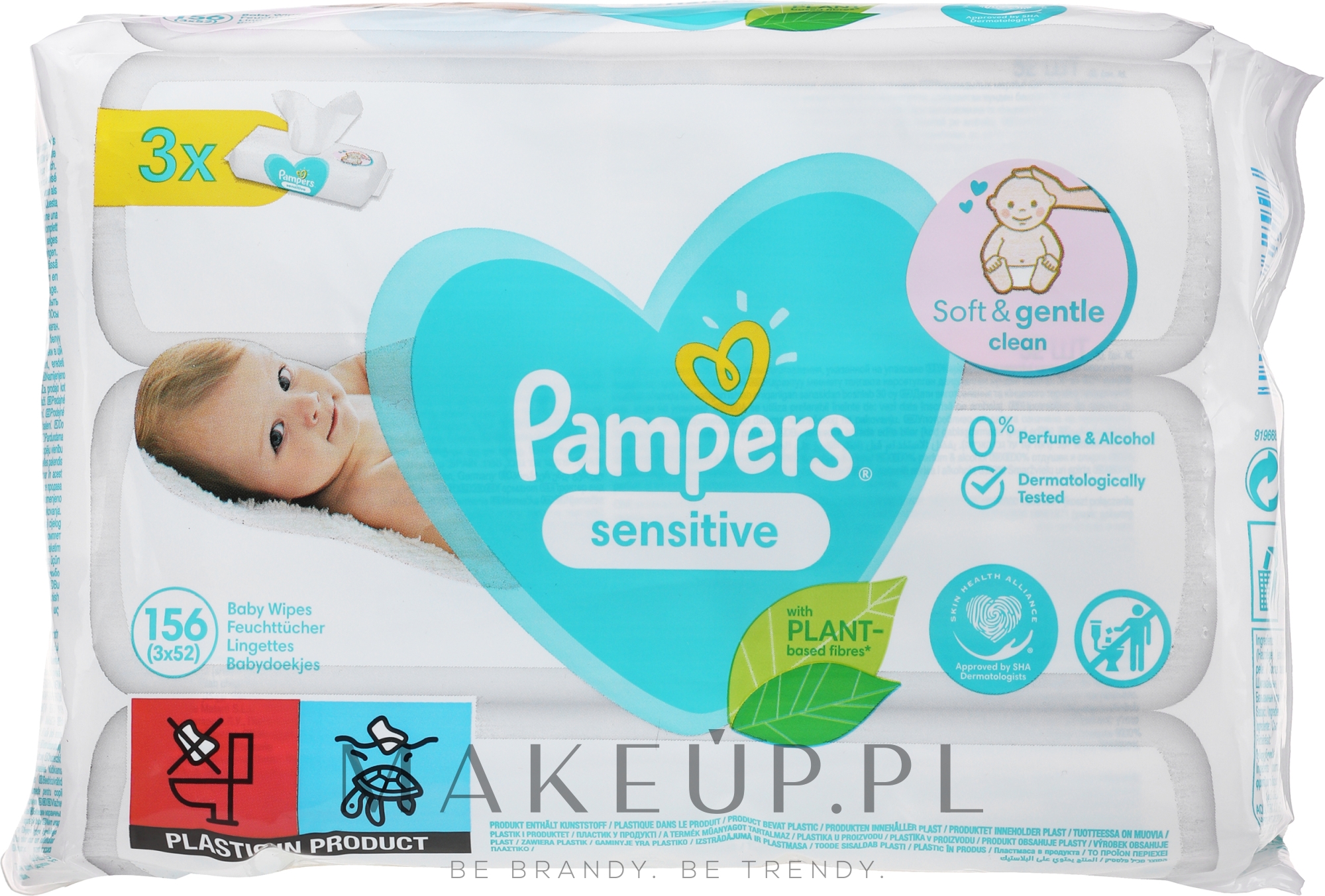 chusteczki dla niemowląt pampers sensitive