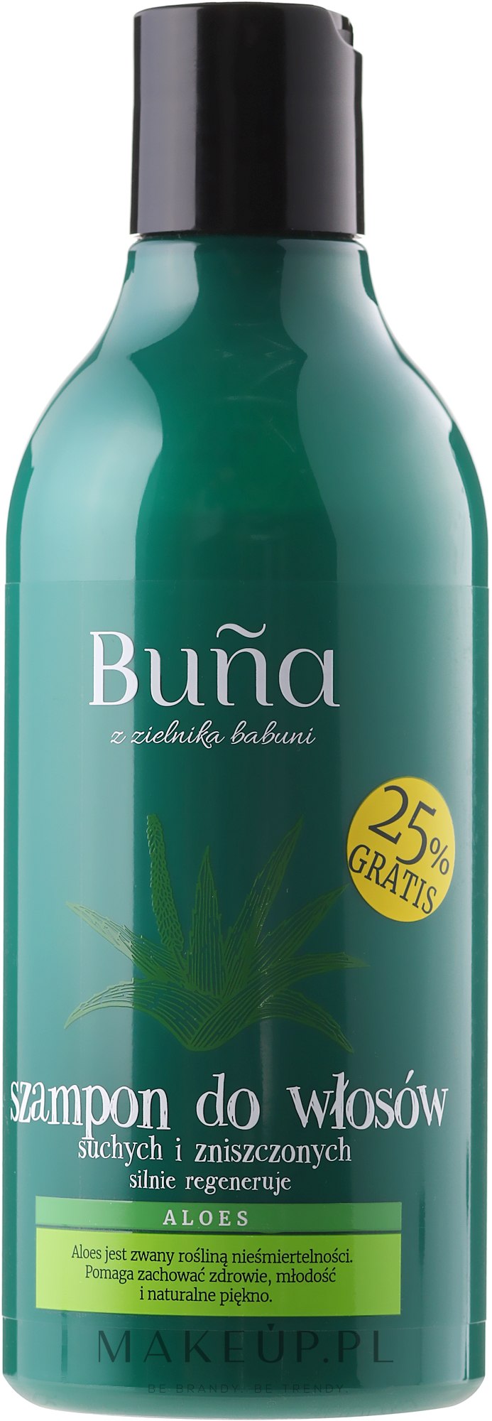 buña szampon do włosów suchych i zniszczonych aloes