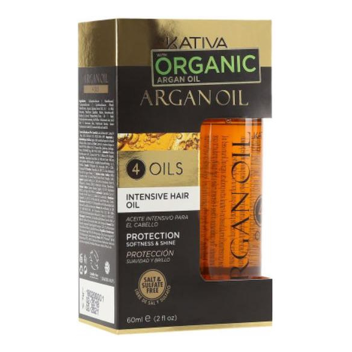 kativa argan olejek do włosów 4 oils