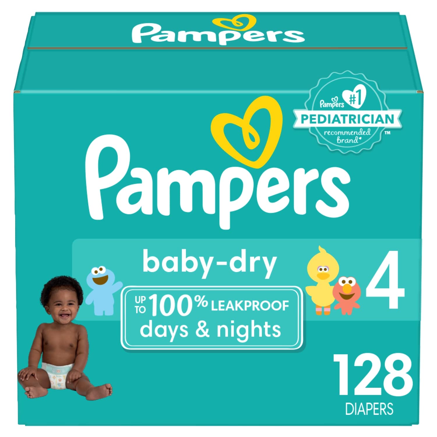 pampers big pack size 4