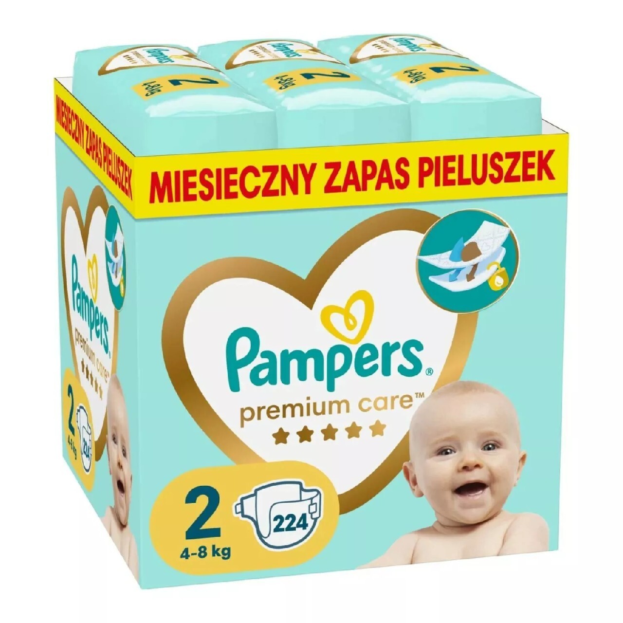 pampers premium care 2 kraków