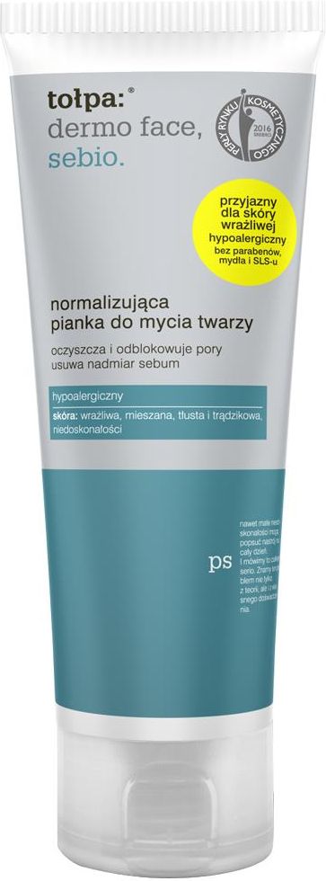 pianka do mycia twarzy tołpa ceneo