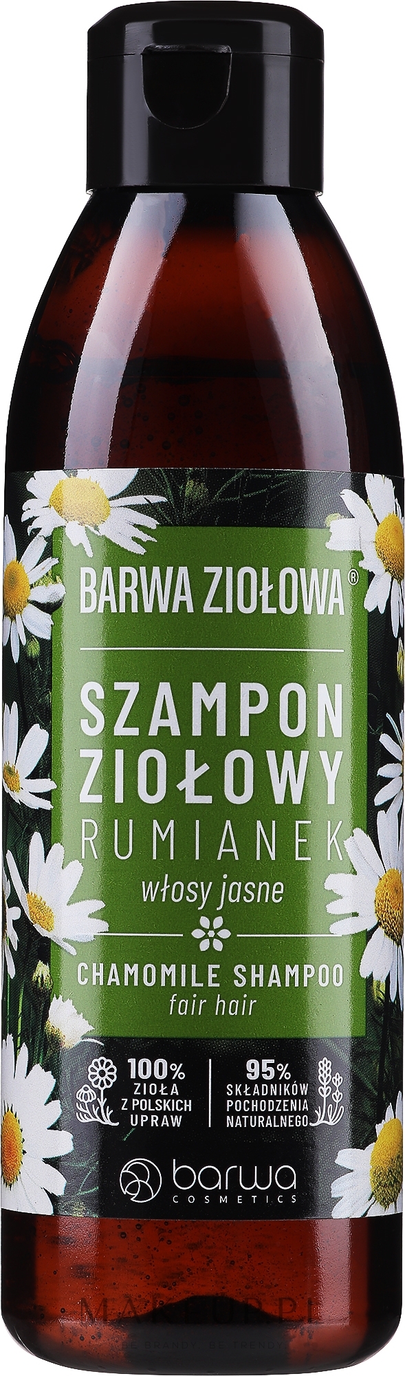 barwa szampon do włosów rumiankowy