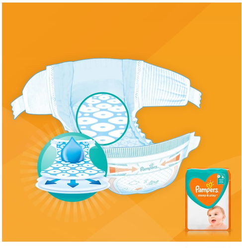 pampers midi sleep and play