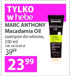 szampon do włosów marc anthony macadamia